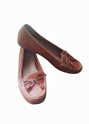 Женские кожаные туфли- балетки footglove (m&amp;s) р. 36.