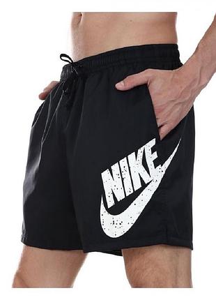 Nike big swoosh shorts шорти з великим лого найк