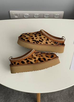 Ugg tasman platform leopard 7