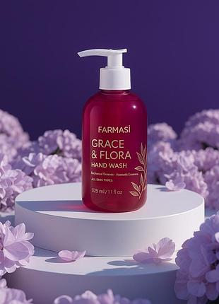 Рідке мило для рук grace & flora, 325 мл