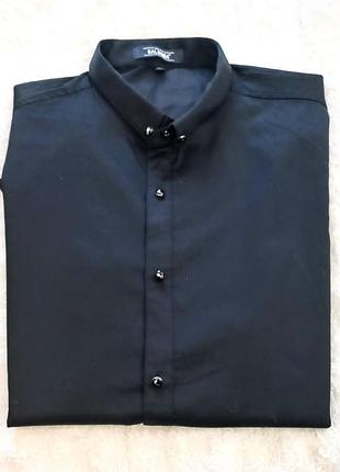 Рубашка мужская черная