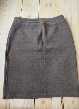 Плотная юбка женская трикотажная м размер