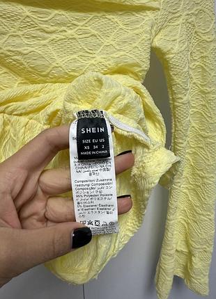 Кофта в жовтому кольорі 5