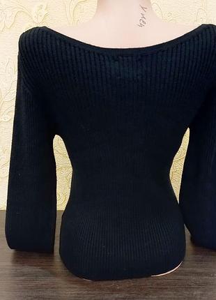 Джемпер женский черный 2