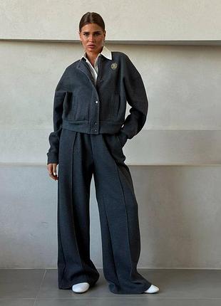 Костюм жіночій брунеллло кучинелли brunello брендовый костюм двойка серый люкс качкство