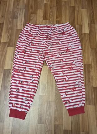 Трикотажные пижамные брюки размер 20 100% хлопок