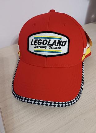 Бейсболка кепка  legoland унісекс червоного кольору нова з етикеткою