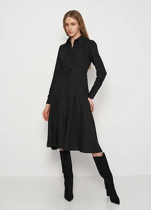 Офісна брендова сукня-сорочка 6-8 розміру