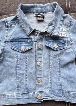 Джинсовий піджак, куртка для дівчинки