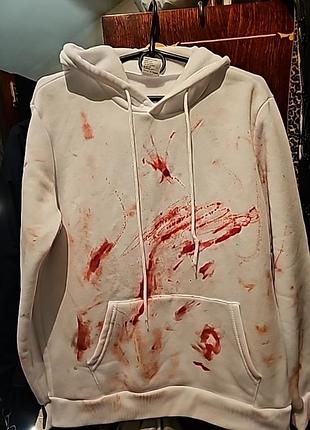 Прикольный принт на хелоуин, свитшот, унисекс