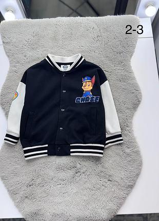 Бомбер вітровка щенячий патруль для хлопчика 2-3 роки