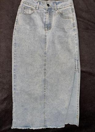 Джинсова спідниця