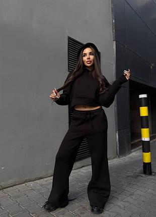 Теплый женский спортивный костюм