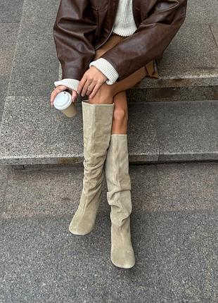 🔥 new premium collection женские сапоги жатка - это мировой тренд этого сезона🖤
выполнены на 100% из высококачественной натурально-замши👌