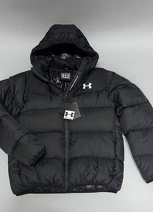 Мужская спортивная зимняя куртка under armour.