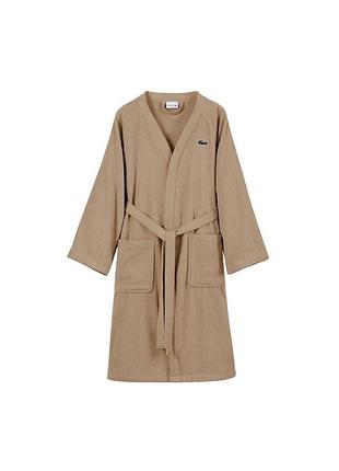 Махровый халат lacoste