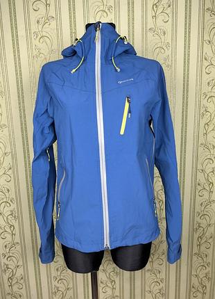 Жіноча блакитна мембранна куртка quechua, розмір xs-s