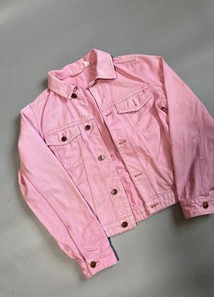 Джинсовка рожева