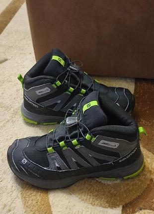 Черевики salomon trail mid cs wp j