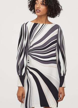 Платье мини осень женская h&amp;m