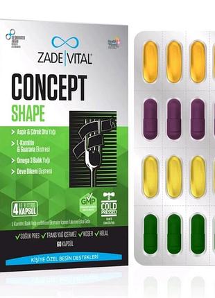 Zade vital concept shape - комплекс вітамінів та мінералів .