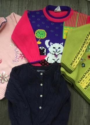 Комплект теплых свитерков 2-4 лет 3