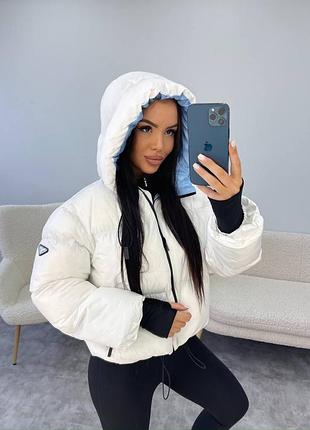 Куртка холофайбер с прада єдина