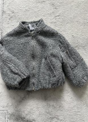 Куртка пальто бомбер зара