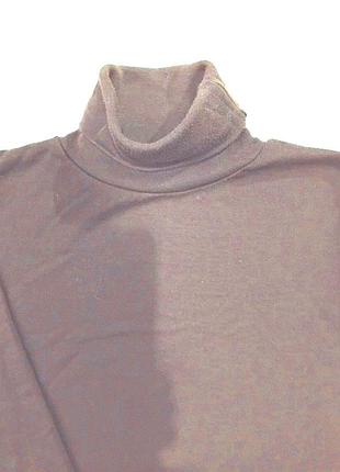 Мягенький в рубчик гольф, водолазка, тонкий свитер l/48-50