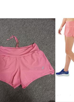 Розовые шорты road 3.5 inch short asics