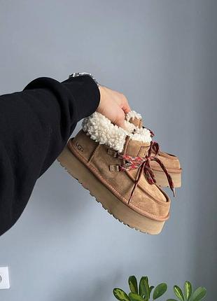 Черевики ugg funkarra platform chestnut 1143954-che