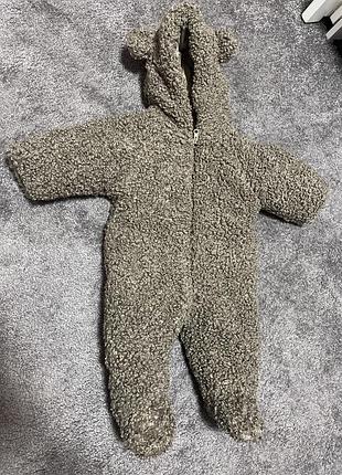 Теплий комбінезон на осінь та теплу зиму bamboli для хлопчика чи дівчинки