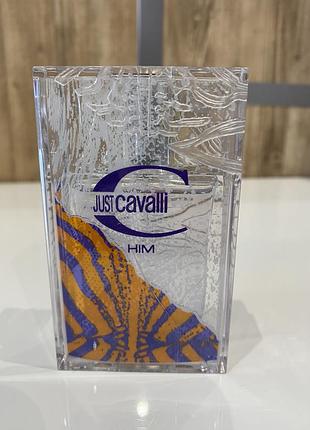 Roberto cavalli just cavalli him туалетна вода 30 мл, оригінал