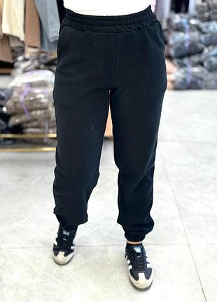 Теплі спортивні джогери в тканині фліс полар