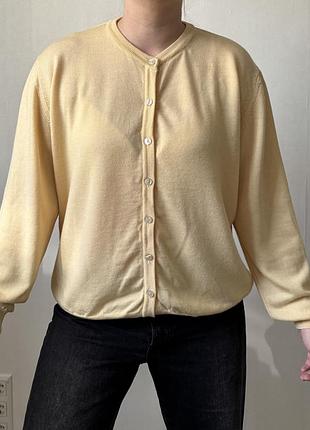 Кардиган 100% вовна