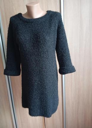 Теплое женское платье