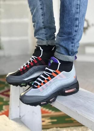 Nike air max 95 sneakerboot🆕 шикарные кроссовки найк 🆕 купить наложенный платёж6 фото