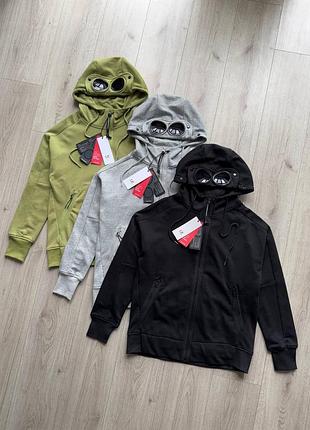 Чоловіче зіп худі cp company з лінзами