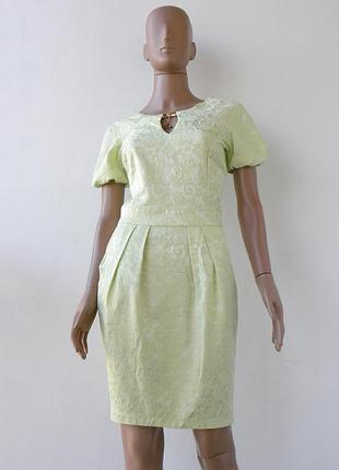 Красивое салатовое платье 42, 48 размеры (36, 42 евро размера).