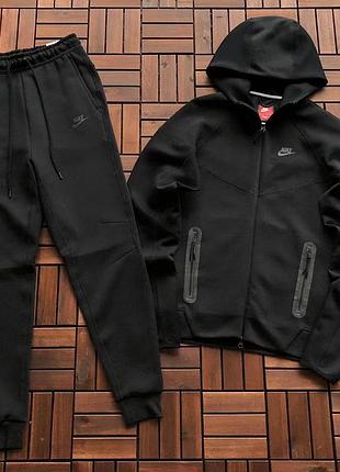 Спортивний костюм nike tech чорний