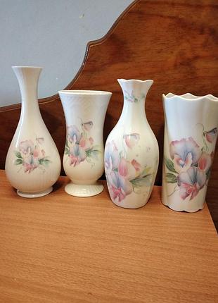 Колекційні фарфорові вази , aynsley, little sweet heart