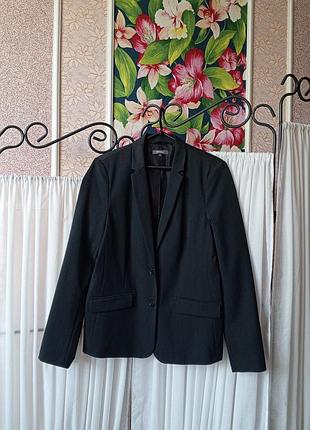 Красивий якісний темно сірий піджак montego.