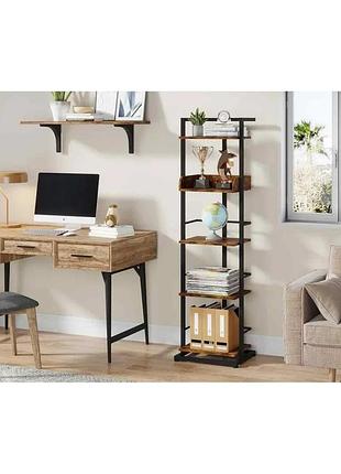 5-ярусный стеллаж msm — узкий и практичный стеллаж с пятью полками