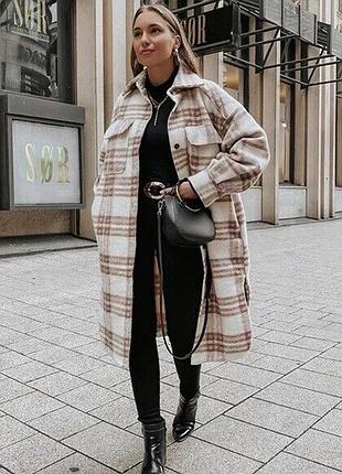 Шерстяне, вовняне пальто h&m