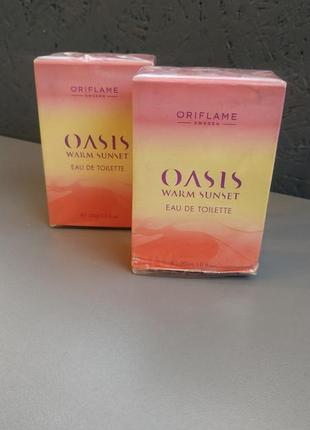 Oasis warm sunset oriflame туалетная вода орифлейм3 фото