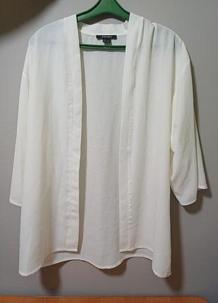 Накидка esmara 40/42, белая накидка, женская накидка