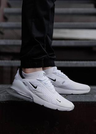Кроссовки nike air max 270 white black