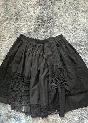 Готична спідниця хенд мейд