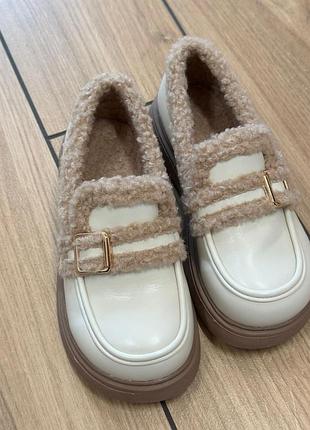 Туфельки утеплені