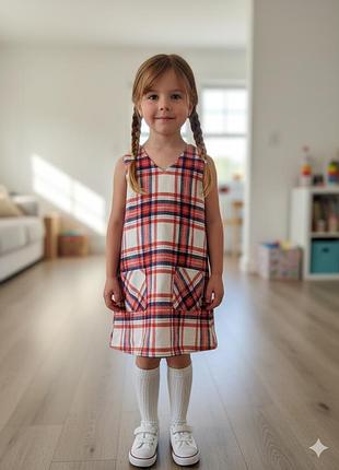 Платье-туника на девочку 6-7 лет